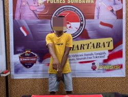 Seorang Pria Di Alas Barat Di Ringkus Sat Resnarkoba Polres Sumbawa