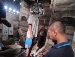 Polsek Tanjung Lakukan Olah TKP Penemuan Mayat di Duga Gantung Diri