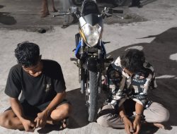 Curi Motor Milik Teman, Dua Terduga Pelaku Diamankan Tim Opsnal Polsek Narmada