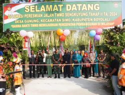 TMMD Sengkuyung Di Desa Gunung Resmi Ditutup