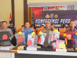 Polres Lombok Utara Gelar Konferensi Pers Ungkap Ops Jaran Rinjani 2024