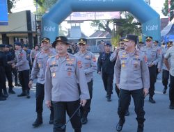 Kapolda NTB Buka Tri Lomba Juang Polres Loteng Dalam rangka Hari Bhayangkara Ke – 78