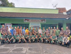 Perkuat Sinergi, Dandim 0825/Banyuwangi Berkunjung Ke Koramil 0825/01 Kota
