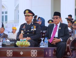 Kapolres Lombok Utara Pimpin Upacara Hari Bhayangkara ke-78