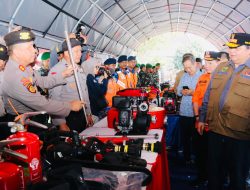 Apel dan Simulasi Penanganan Karhutla, Kapolda Irjen Rachmad Wibowo : Polda Sumsel Siap Bersinergi, Hentikan Kebiasaan Membakar Lahan