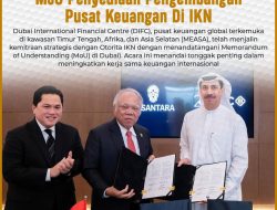 DIFC Dan Otorita IKN Tandatangani Mou Penyediaan Pengembangan Pusat Keuangan Di IKN