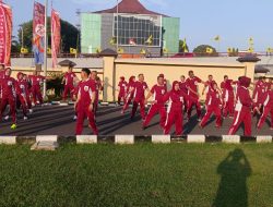 Polda Sumsel Gelar Olahraga Bersama untuk Menjaga Kesehatan Personel