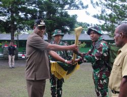 Pj Bupati Jayawijaya Pimpin Upacara Pembukaan TNI Manunggal Membangun Desa Kodim 1702/JWY Ke-121 TA 2024