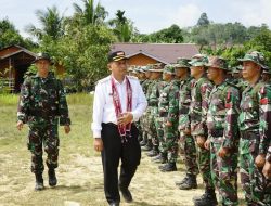 Pj Bupati Landak Resmi Buka TMMD ke-121 Kodim 12010/Ldk Dengan Tema “Darma Bhakti TMMD Mewujudkan Percepatan Pembangunan di Wilayah”