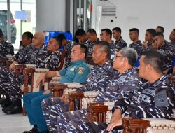 Sintel Mabes TNI AL Berikan Sosialisasi Pengamanan Tubuh kepada Prajurit Lantamal XIV Sorong