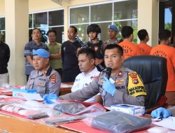 Polres Loteng Amankan 891, 12 Gram Sabu Dan 14 Tersangka Selama Operasi Antik Rinjani 2024