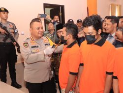 Kapolresta Mataram Pimpin Gelar Hasil Ungkap Kasus Ops Antik Rinjani 2024 