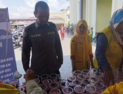 Kembali personil Bid Humas Polda Sumsel Aipda M. Aliudin menebar kebaikan di wilayah Kota Palembang