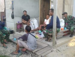 Satgas TMMD-121 Kodim 1210/Landak Tak Sekadar Membangun, Juga Melakukan Komunikasi Sosial