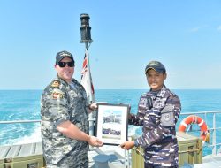 Latihan bersama Cassowary Exercise 2024 TNI AL dan RAN Ditutup di Samudera Hindia