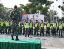 Kodim 0808 Laksanakan Apel Gelar Dalam Rangka Kesiapan Pam Pilkada Serentak Tahun 2024 Di Wilayah Blitar