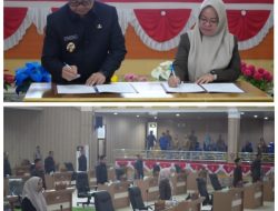 DPRD Kabupaten Mesuji Gelar Rapat Paripurna Penandatanganan Raperda tentang Rencana Pembangunan Jangka Panjang 2025-2045