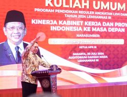 Berikan Kuliah Umum Program Pendidikan Reguler (PPRA) Angkatan 66 dan 67 Lemhannas, Ketua MPR RI Bamsoet Ingatkan Pentingnya Indonesia Miliki Angkatan Siber