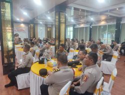 Kapolresta Pontianak Menutup Latihan Kerja dan Latihan Teknis Siswa SIP Angkatan 53 Gelombang 1