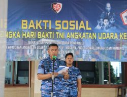 Peringati Hari Bakti TNI AU Ke-77, Koopsud I Gelar Baksos di Empat Rumah Ibadah