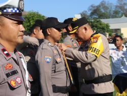 Jelang Pilkada Serentak 2024, Polres Bima Kota Gelar Apel Pasukan Gatari Bersama Instansi Gabungan
