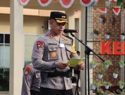 Polres Loteng Laksanakan Apel Gelar Pasukan Ops Gatari Praja Jelang Tahapan Pilkada 2024