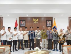 Terima Komisioner KPU NTB, Pj Gubernur Minta Tingginya Partisipasi Pemilih Dipertahankan