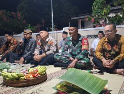 Babinsa Bendan Hadiri Doa Bersama Bersih Desa