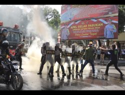 Polres Loteng Gelar Simulasi Sispamkota Jelang Pilkada Serentak 2024