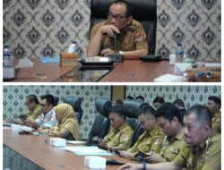 PJ Bupati Mesuji Pimpin Rapat Evaluasi Pendapatan Daerah Semester 1 Tahun 2024