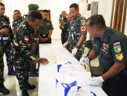 Sosialisasi P4GN Semester II 2024: Komitmen Prajurit Korem 172/PWY Menangkal Bahaya Narkoba