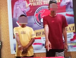 Satresnarkoba Polres Sumbawa Amankan 2 Terduga Pelaku Penyalagunaan Narkotika Di Lopok