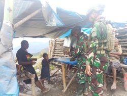 Dengan Rosita Yonif 323 Buaya Putih Gerakkan Roda Perekonomian Masyarakat Puncak