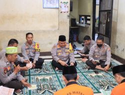 Kapolresta Mataram Pimpin Yasinan dan Zikir Dengan Tahanan