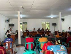 Satgas Yonzipur 5/ABW Hadiri Rapat Gebyar Lomba Kemerdekaan