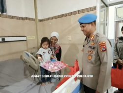 Kabid Propam Polda NTB Sambangi RSUD Kota Mataram