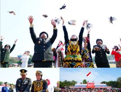 Babek TNI Gelar Upacara Peringatan Hari Ulang Tahun ke-79 RI dan Babek Fair 2024