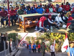 Tumpah Ruah Warga Glonggong Semarakkan HUT RI Ke-79