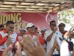Pj Gubernur Menutup Riding Merdeka, dengan meninggalkan kesan bahagia di hati Masyarakat