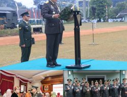 Pangdivif 2 Kostrad Turut Hadir Dalam Upacara Peringatan HUT Ke-79 Kemerdekaan Republik Indonesia Di Gedung Negara Grahadi Surabaya