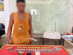 Diduga Perantara Dalam Tindak Pidana Narkotika, Seorang Pria Diamankan
