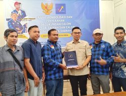 DPW Partai Prima Serahkan SK Dukungan Kepada Cakada Kab/Kota Se-NTB, Ini Daftarnya