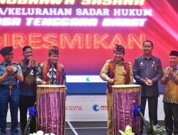 Hadiri Acara Peresmian Desa/Kelurahan Sadar Hukum, PJ Gubernur NTB: Penghargaan Setinggi Tingginya Kepada Masyarakat dan Perangkat Desa