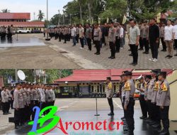 Tahapan Operasi Kepolisian Kewilayahan Mantap Praja Kapuas 2024 di mulai, Polresta Pontianak Gelar Apel Kesiapan Pengamanan