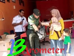 Babinsa Koramil Gesi Turun Tangan, Bantu Salurkan Bantuan Sosial Bast Stunting Untuk Anak Bangsa