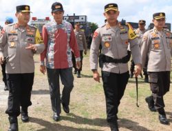 Kapolda NTB Pimpin Apel Kesiapan Pengamanan Pilkada Serentak 2024 Di Kabupaten Lombok Tengah