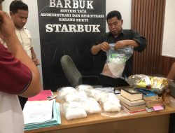 Polres Loteng Titip Barang Bukti Sabu 7,34 Kg Hasil Pengungkapan di Polda NTB