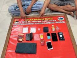 Polres Loteng Ungkap Peredaran 139,67 Gram Sabu Dan Amankan Dua Pelaku