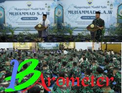 Koarmada III Gelar Peringatan Maulid Nabi Muhammad S.A.W. 1446 H/2024 M di Kesatrian Koarmada III