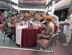 Kodim 0726/Sukoharjo Gelar Bakti Sosial, Donor Darah, Pengobatan Gratis dan Khitanan Massal dalam rangka HUT Ke 79 TNI Tahun 2024